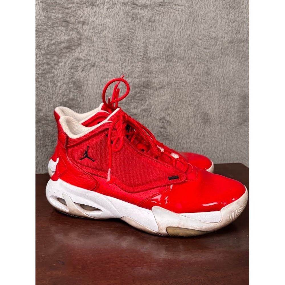 Jordan Max Aura 4 University Red DN3687-601 Men's 9.5 Basketball Shoes - Picture 2 of 15